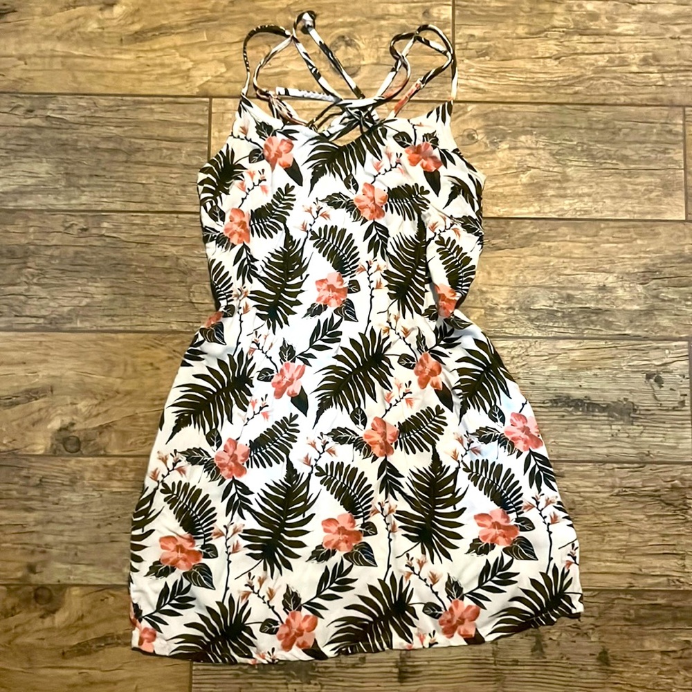 Summer floral dress